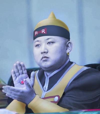 Kim Jong-un is actually Android 19 from the TV Show Dragon Ball Z.